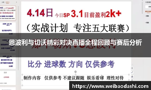 恩波利与切沃精彩对决直播全程回顾与赛后分析